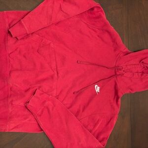 Nike Red Hoodie